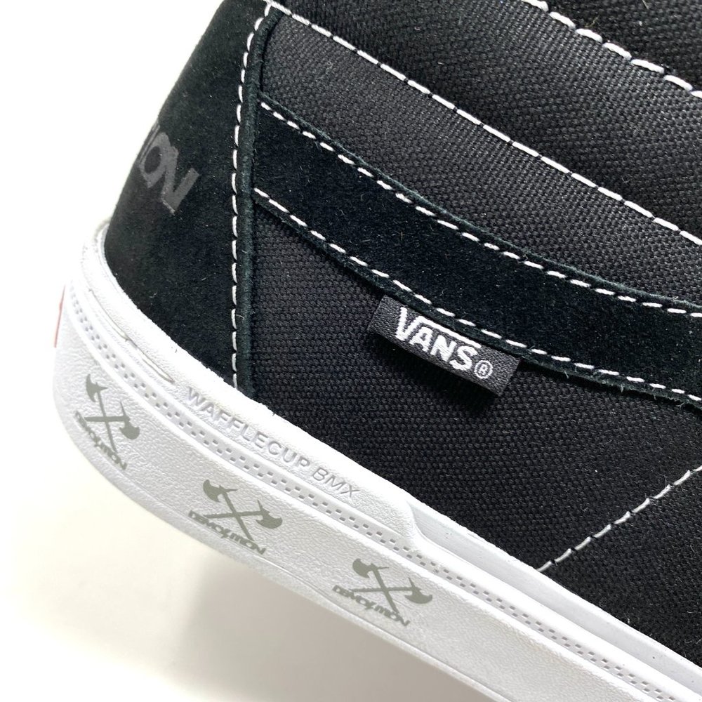VANS Sk8-Hi Pro Bmx Demolition Sneakers Black Shoes Men's Size VN0A45JV12I - Picture 8 of 10